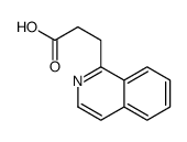 3-isoquinolin-1-ylpropanoic acid结构式