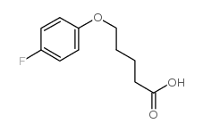 5-(4-氟苯氧基)戊酸结构式
