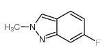 6-FLUORO-2-METHYL-2H-INDAZOLE structure