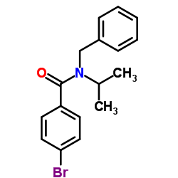 N-Benzyl-4-bromo-N-isopropylbenzamide Structure