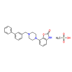 甲磺酸联苯芦诺结构式