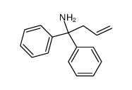 1,1-Diphenylbut-3-en-1-amine Structure