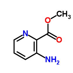 3-氨基吡啶-2-羧酸甲酯结构式