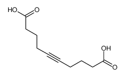 dec-5-ynedioic acid结构式
