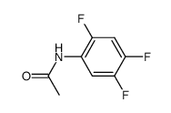2,4,5-trifluoroacetanilide Structure