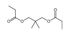 2,2-dimethylpropane-1,3-diyl dipropionate structure