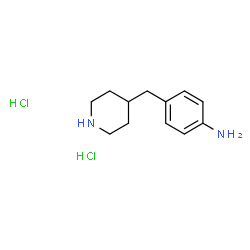 4-(Piperidin-4-ylmethyl)aniline dihydrochloride Structure