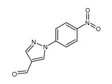 1-(4-nitrophenyl)-1H-pyrazole-4-carbaldehyde Structure
