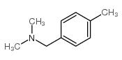 BENZENEMETHANAMINE, N,N,4-TRIMETHYL-结构式
