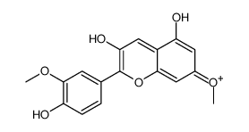 Rosinidin chloride structure