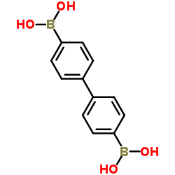 4,4′-biphenyldiboronic acid Structure