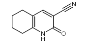 2-oxo-5,6,7,8-tetrahydro-1H-quinoline-3-carbonitrile结构式