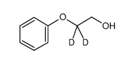 2-phenoxyethyl-2,2-d2 alcohol Structure