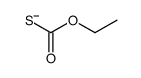 O-ethyl thiocarbonate ion结构式