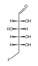 6-fluoro-6-deoxyglucosse Structure