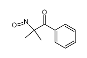 2-methyl-2-nitroso-1-phenyl-1-propanone结构式