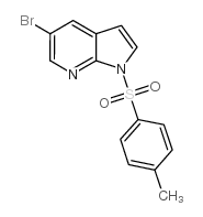 1H-Pyrrolo[2,3-B]Pyridine, 5-Bromo-1-[(4-Methylphenyl)Sulfonyl]- Structure