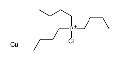 copper,tributyl(chloro)phosphanium Structure