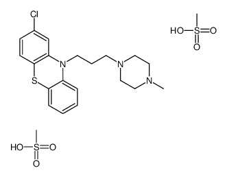 丙氯嗪-d3二甲磺酸酯结构式