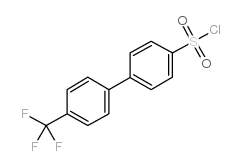 4'-三氟甲基联苯-4-磺酰氯结构式