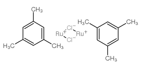 二氯(荚)钌(II)双聚体结构式
