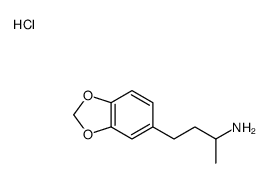 4-(1,3-benzodioxol-5-yl)butan-2-amine,hydrochloride结构式