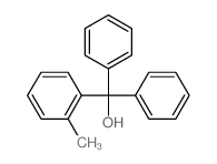(2-methylphenyl)-diphenyl-methanol结构式