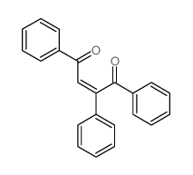 1,2,4-triphenylbut-2-ene-1,4-dione结构式