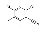 2,6-二氯-4,5-二甲基烟腈结构式