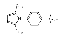 2,5-二甲基-1-[4-(三氟甲基)苯基]-1H-吡咯结构式
