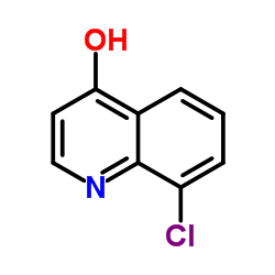 8-氯喹啉-4-醇结构式