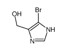 5-溴-1H-咪唑-4-甲醇结构式