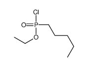 1-[chloro(ethoxy)phosphoryl]pentane结构式