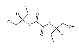 (-)-(S)-N,N'-Bis-(2-hydroxy-1-aethyl-aethyl)-oxalsaeurediamid Structure