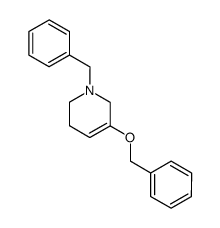 3-benzyloxy-N-benzyl-1,2,5,6-tetrahydropyridine Structure
