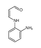 3-(2-aminoanilino)prop-2-enal Structure