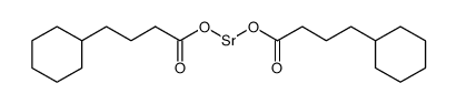 环己烷丁酸锶(AAS)结构式