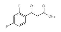 1-(2,4-二氟苯基)-1,3-丁二酮结构式