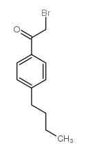 2-bromo-4-n-butylacetophenone Structure
