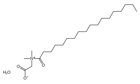 (carboxymethyl)dimethyl(1-oxooctadecyl)ammonium hydroxide Structure