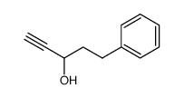 5-苯基-1-戊炔-3-醇结构式