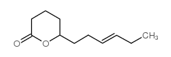5-羟基-8-十－碳烯酸-6-内酯结构式