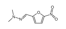 1,1-dimethyl-2-((5-nitrofuran-2-yl)methylene)hydrazine结构式
