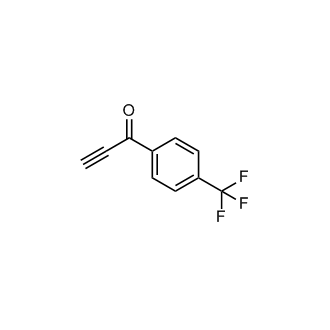 1-(4-(三氟甲基)苯基)丙-2-炔-1-酮结构式