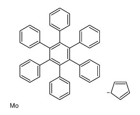 cyclopenta-1,3-diene,1,2,3,4,5,6-hexakis-phenylbenzene,molybdenum结构式