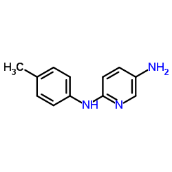 N2-(4-Methylphenyl)-2,5-pyridinediamine Structure