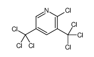 2-chloro-3,5-bis(trichloromethyl)pyridine结构式
