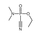 [dimethylamino(ethoxy)phosphoryl]formonitrile Structure