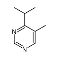 (9CI)-5-甲基-4-(1-甲基乙基)-嘧啶结构式