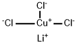 氯化亚铜-双(氯化锂)络合物结构式